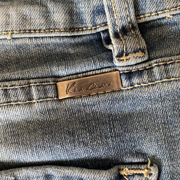 KanCan Distressed Medium Wash Denim Jean, size 10 x 30” inseam - Picture 5 of 7